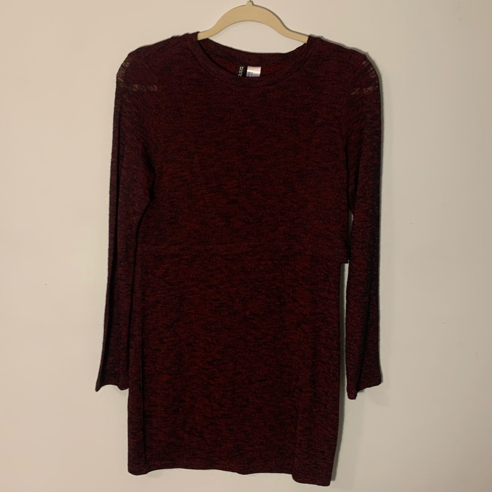 NWT Maroon Divided by H&M dress
